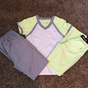 Grey’s Anatomy Scrubs. 3 piece set NWOT.